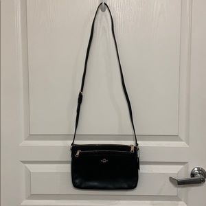 Black Coach Sling/Crossbody Purse